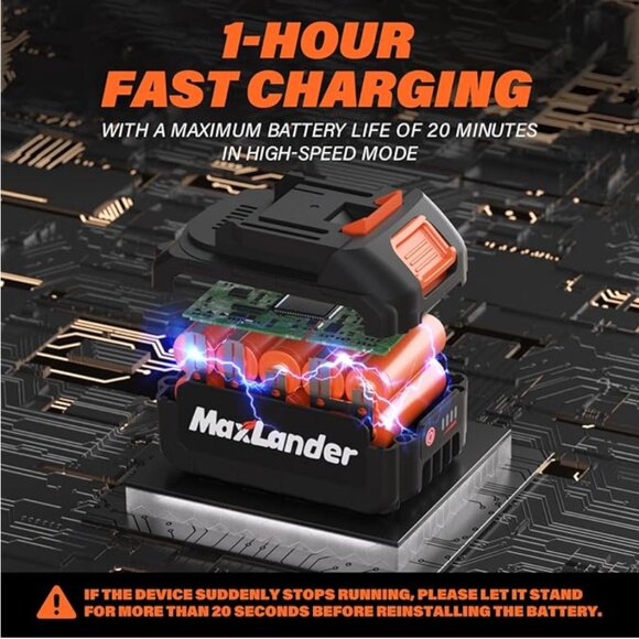 Cordless Hand-held Leaf Snow Blower, NWT (NEVER used) - Picture 5 of 8